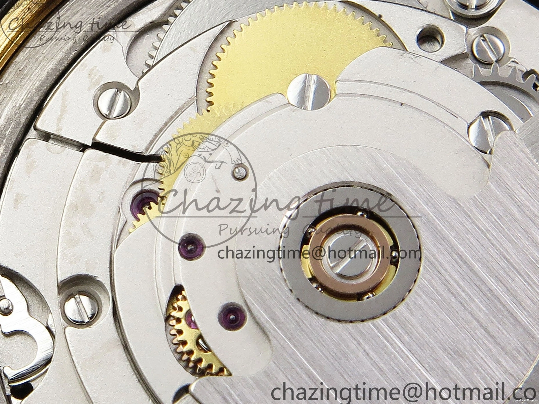 0121 StreetReady Day Date 36 YG TWSF Best Edition YG Diamonds Dial on YG Bracelet A 1616